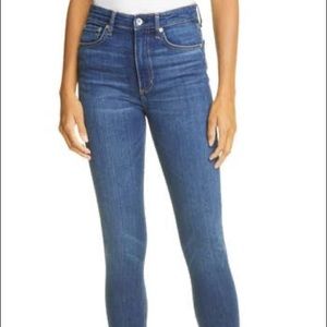 Rag & bone nina high rise ankle skinny